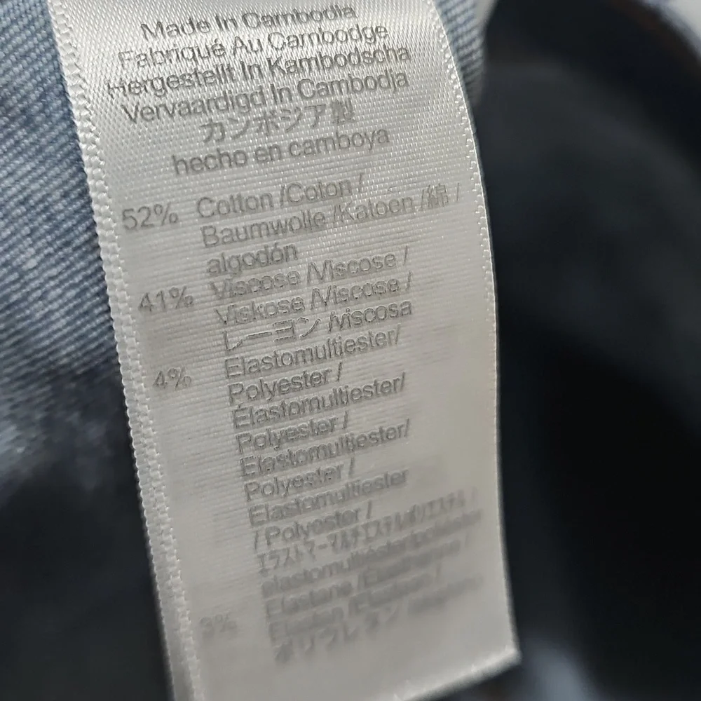 Madewell Indigo High Rise Skinny Jeans Size 27 - Picture 4 of 6